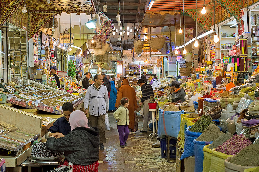 El-Hdim Square in Meknes