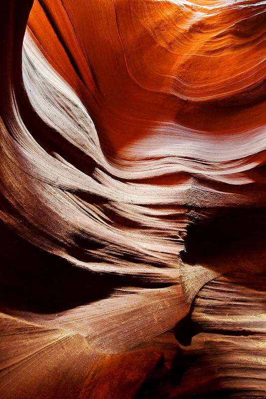 The Upper Antelope Canyon