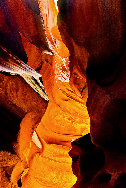 The Upper Antelope Canyon