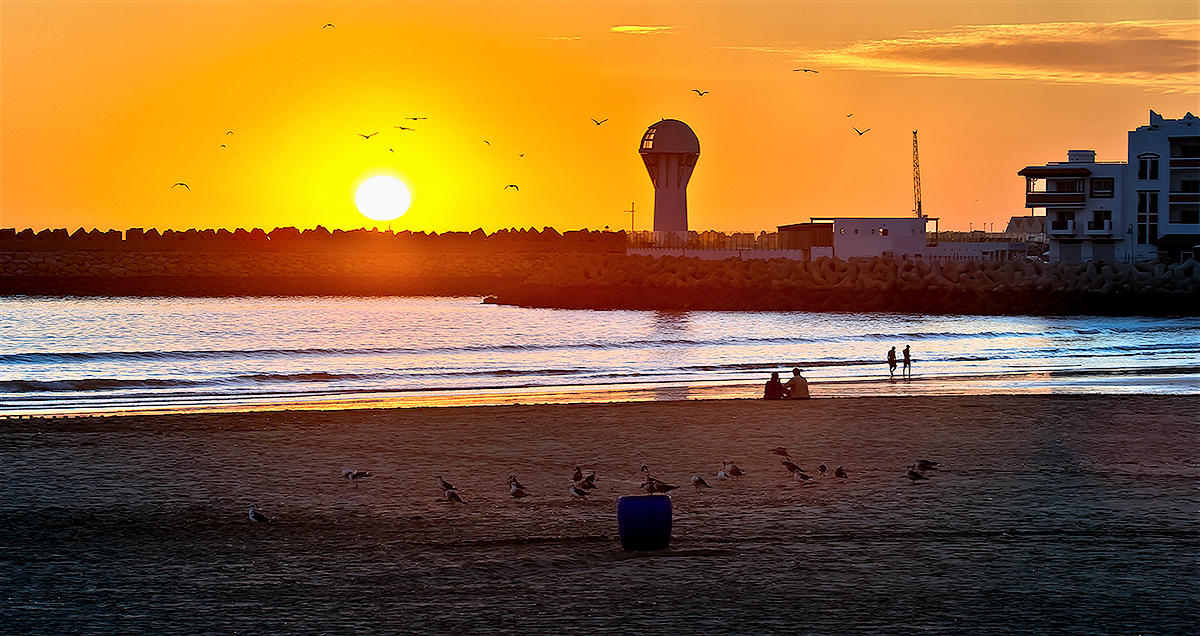 Sunset in Agadir