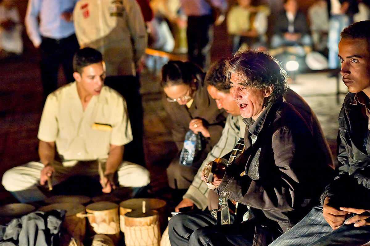 Performance at Djemaa el Fna