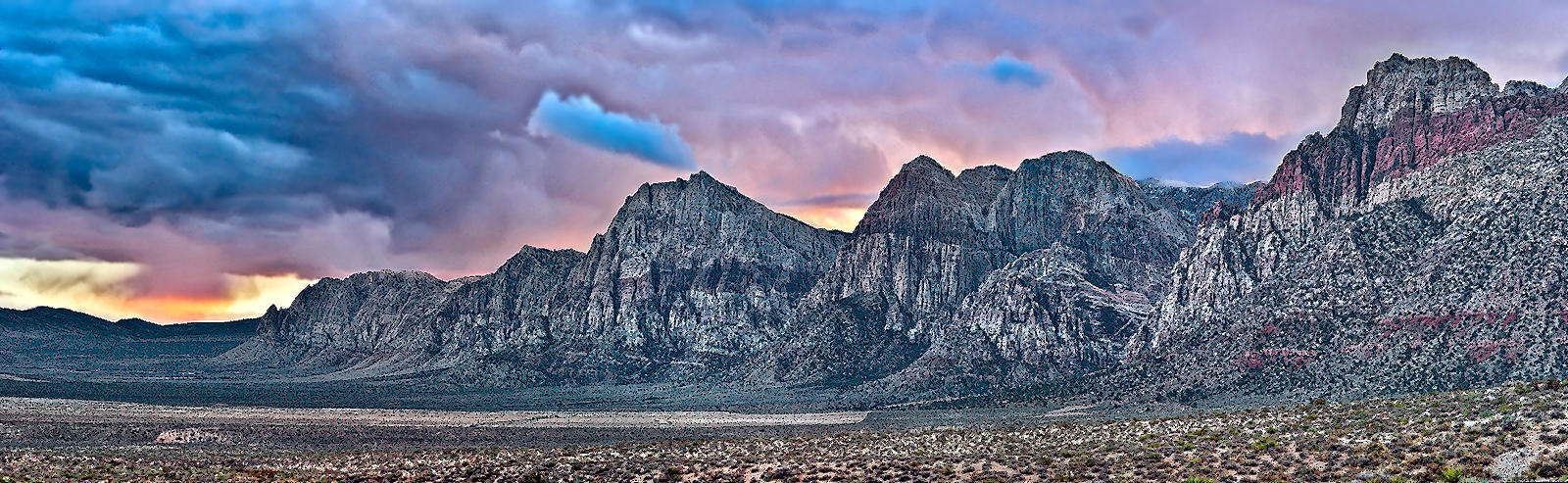 Spring Mountains Pano