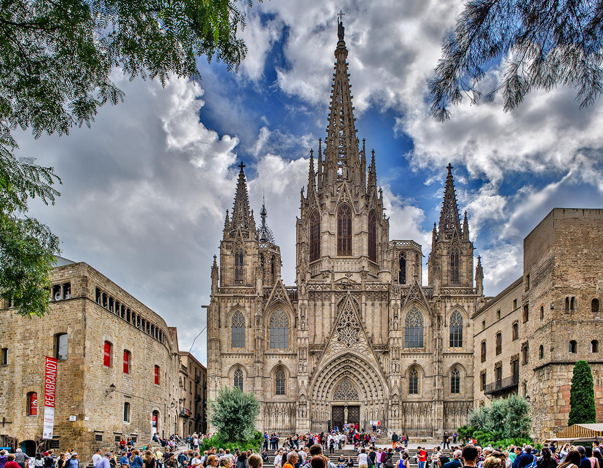 The Cathedral of the Holy Cross and Saint Eulalia