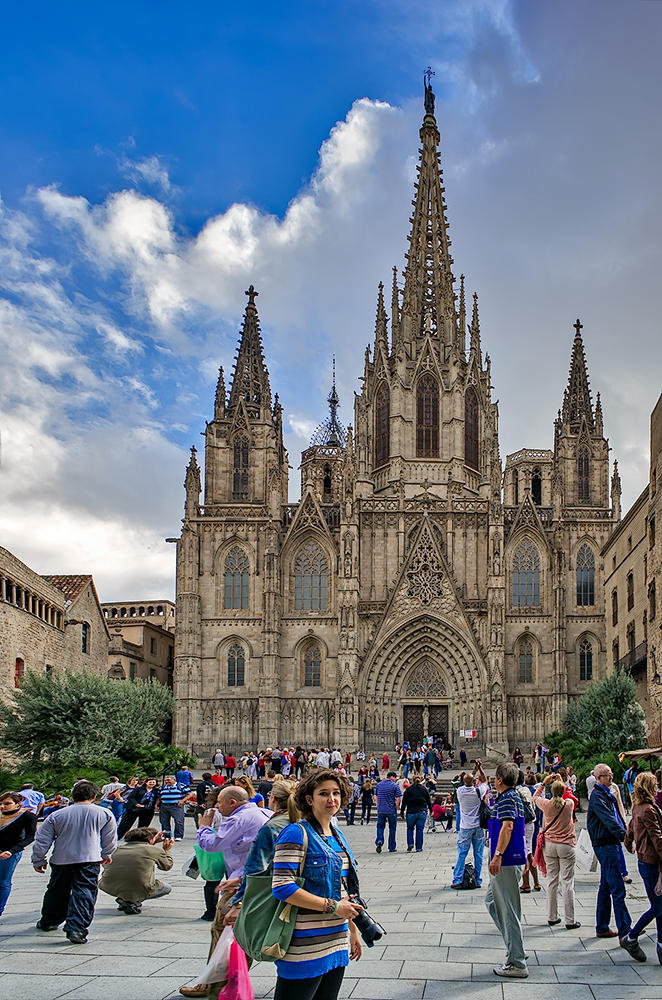 The Cathedral of the Holy Cross and Saint Eulalia