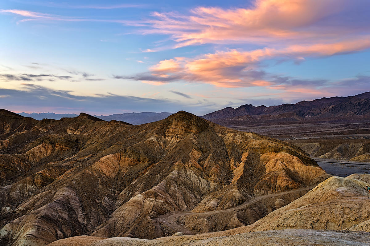 Zabriskie Point Sunset