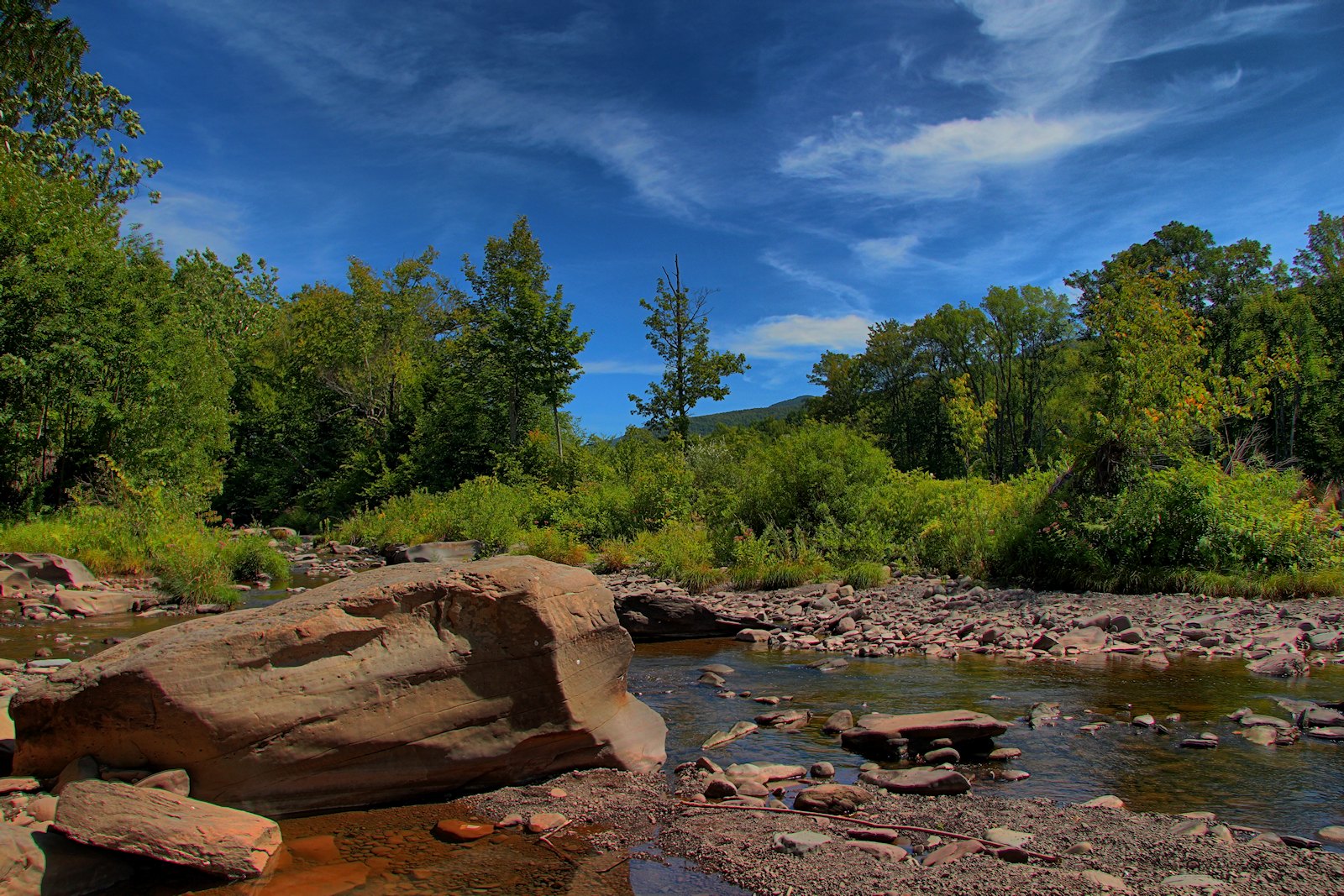 Schoharie Creek - HDR<BR>August 24, 2013