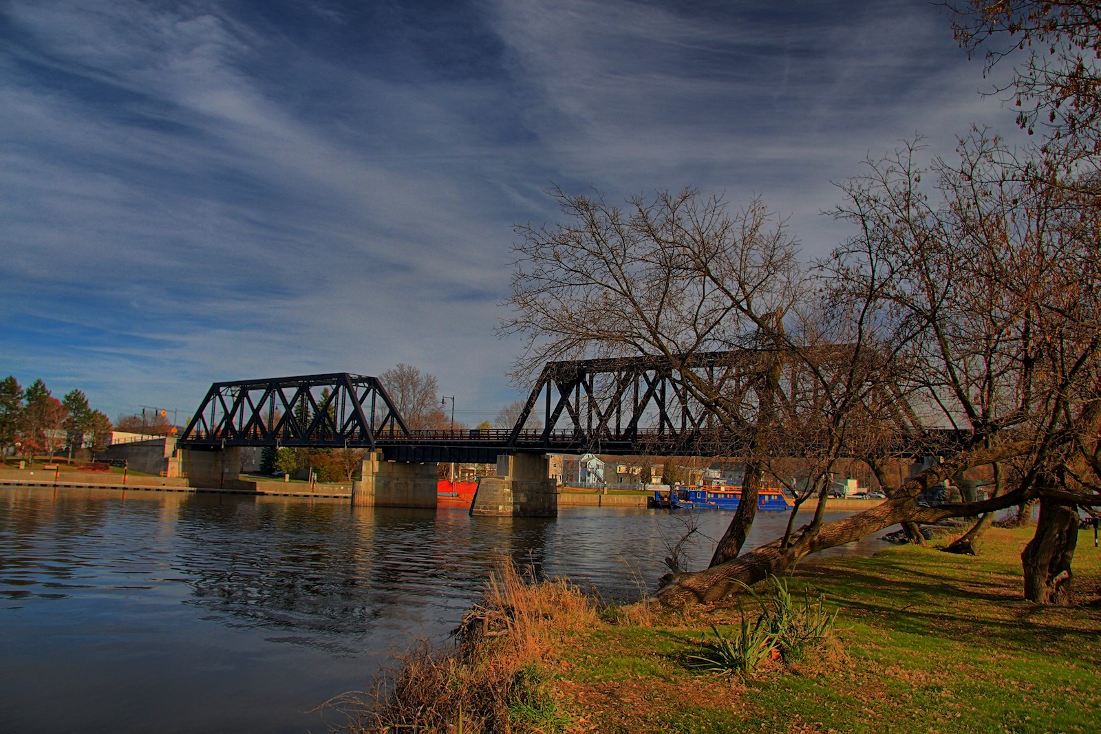  Bridge to Peebles Island<BR>November 15, 2013