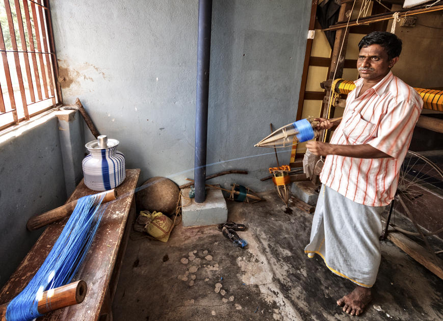 UN TISSERAND DE TANJORE