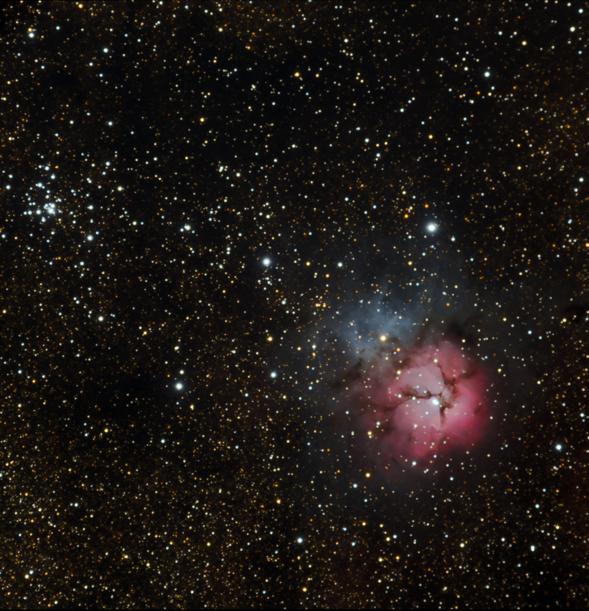 TRIFFID NEBULA- M 20