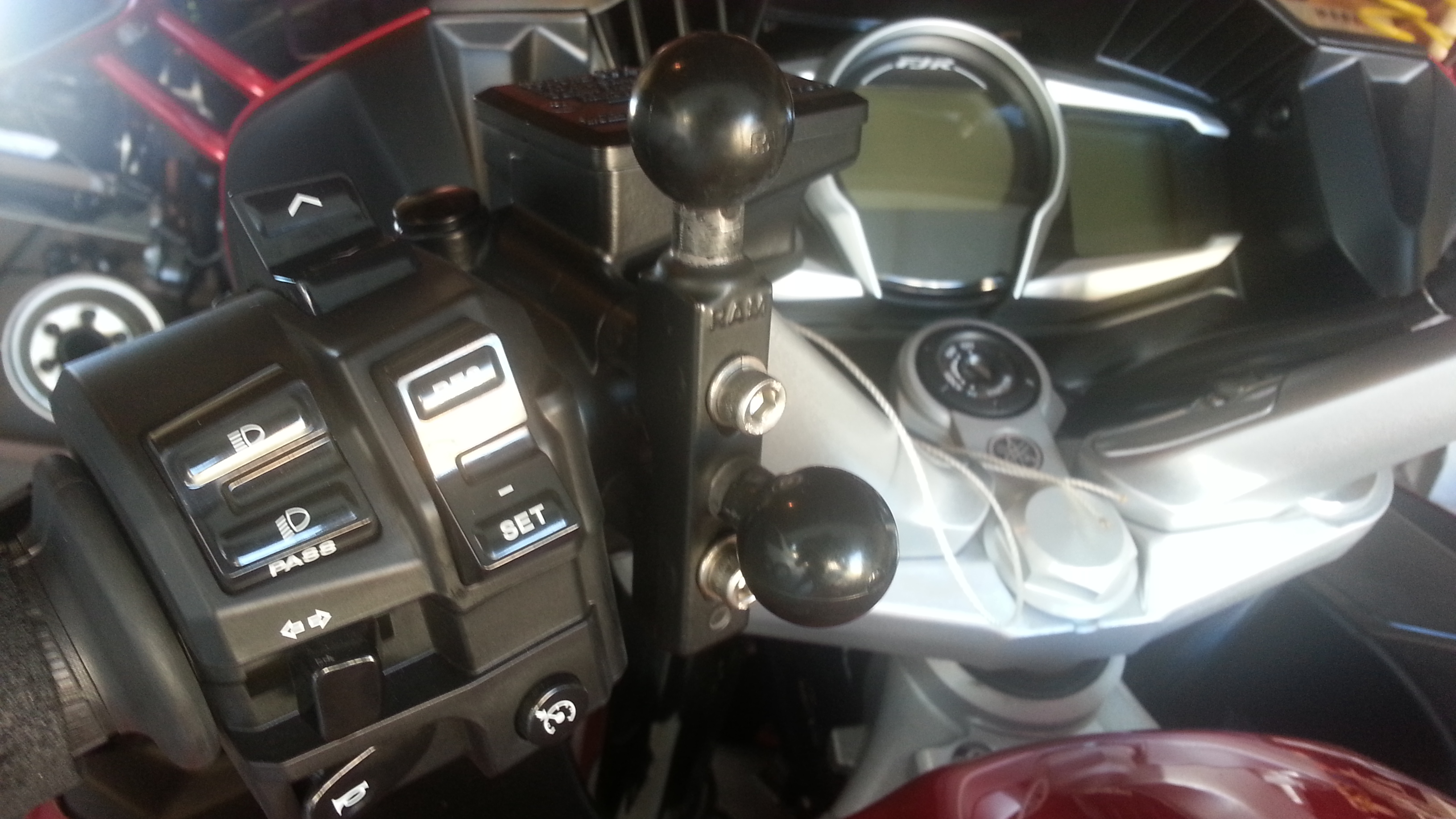 RAM ball mount - $30