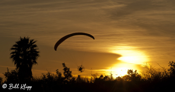 Powered Parachute at Sunset  5