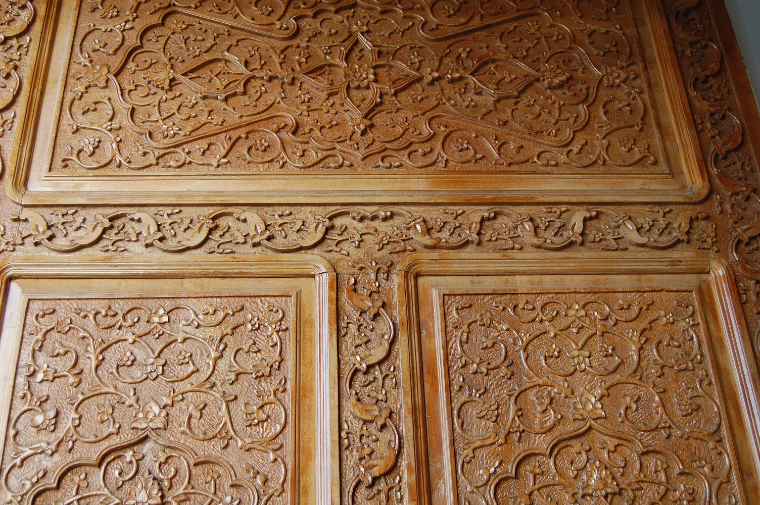 Doors decorations (wood carvings)