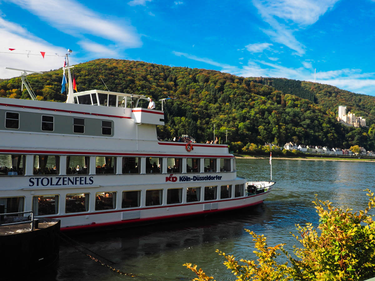 Ship and Castle Stolzenfels