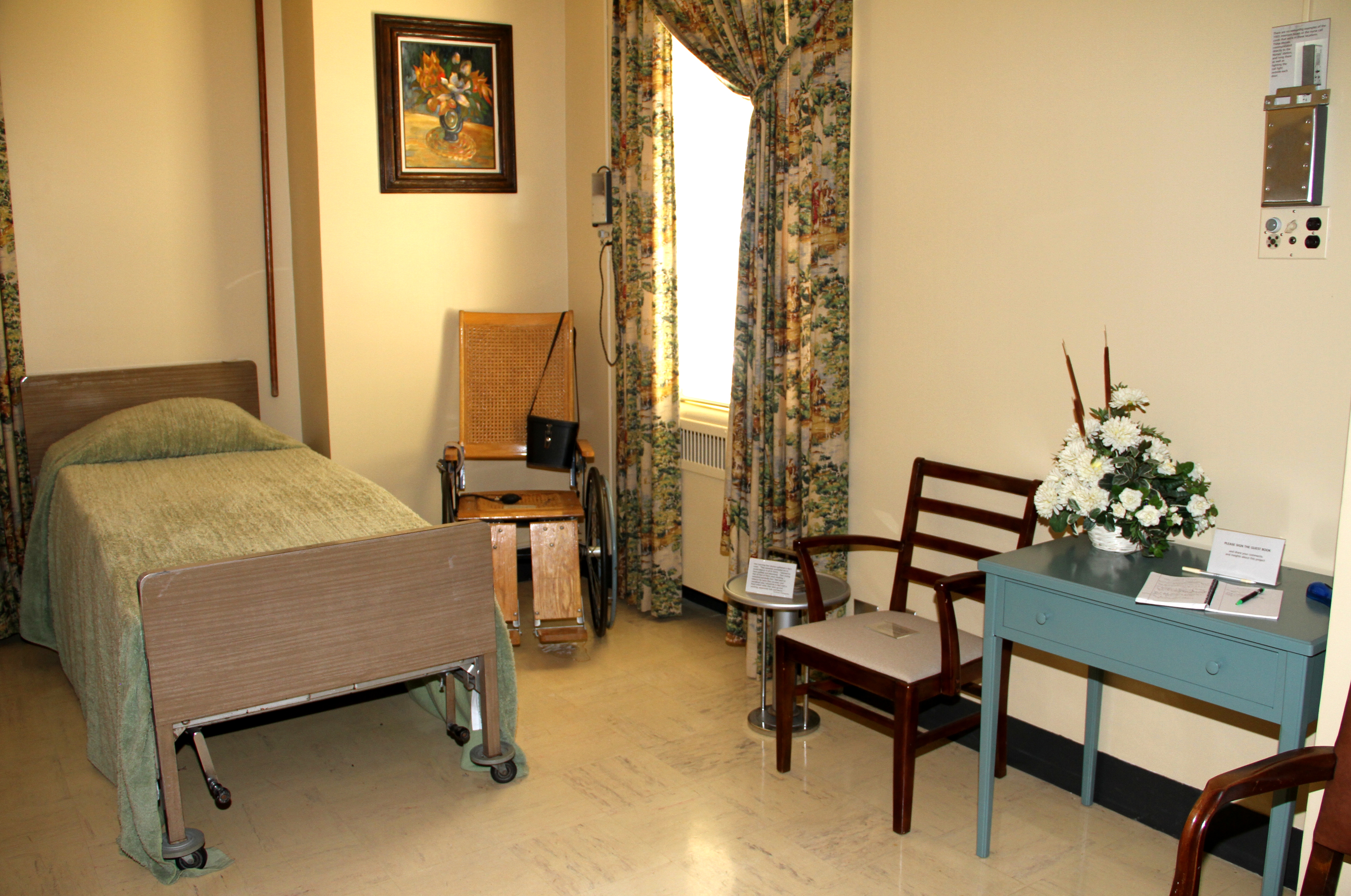 President Dwight Eisenhowers hospital room at Anschultz Medical Center