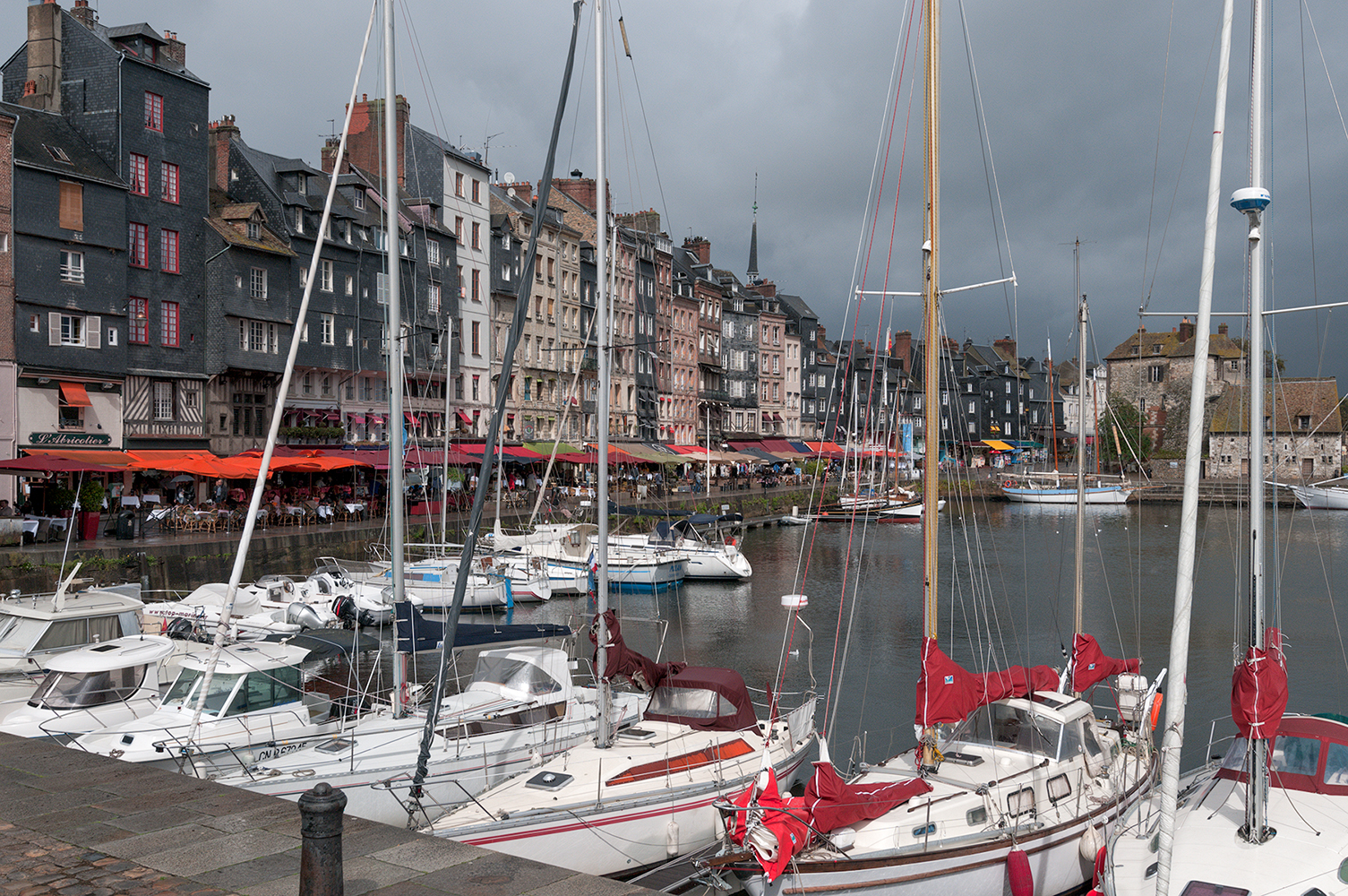 Stormy In Honfleur