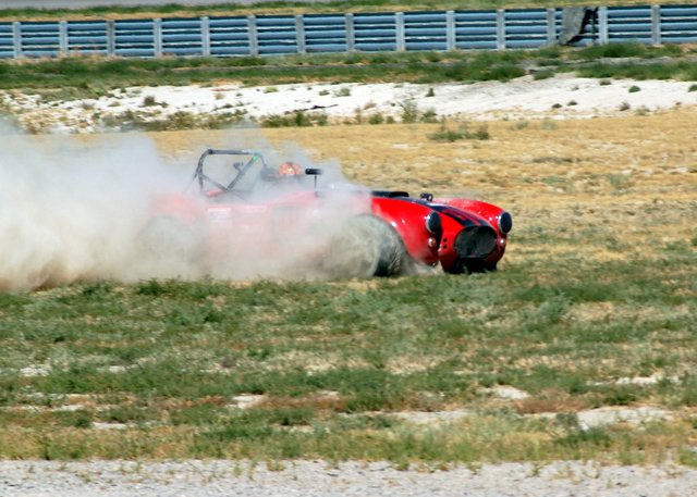 A Cobra is not a good off-road vehicle!