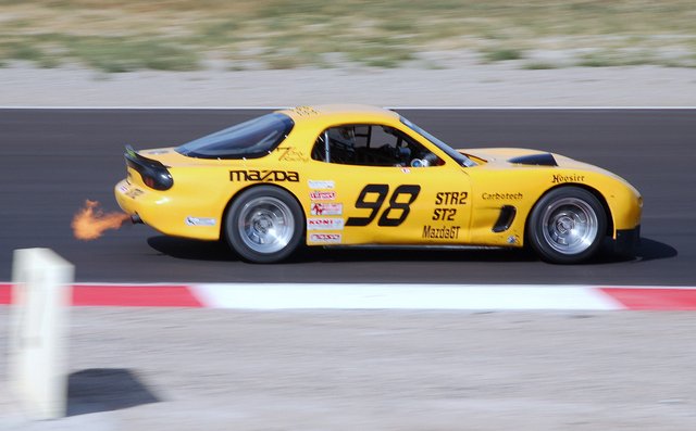 Mazda in afterburner