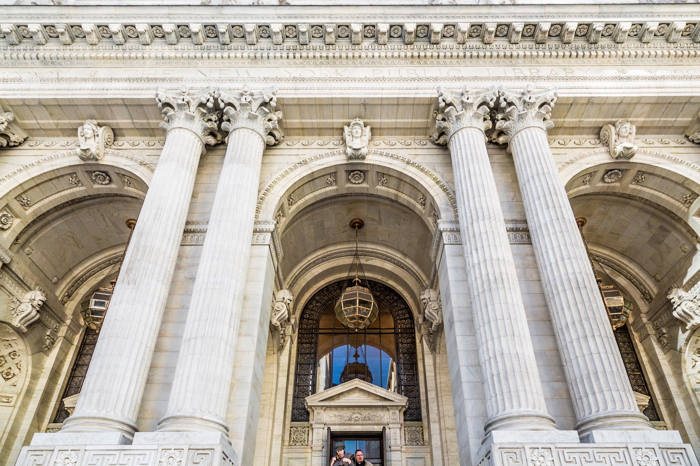 Library Front Entrance