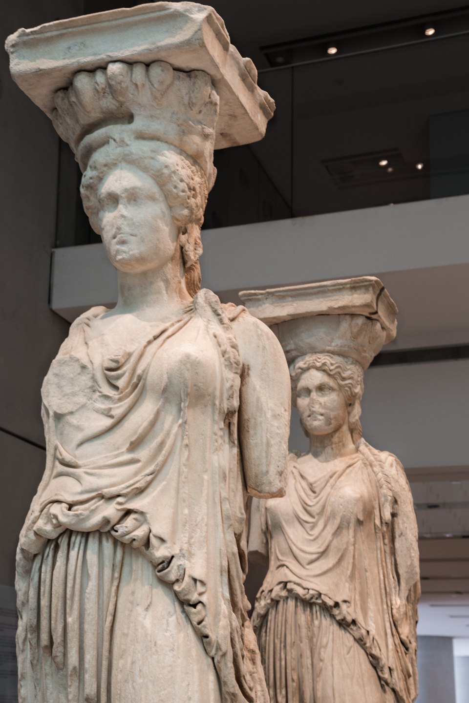 Figures from Porch of the Maidens