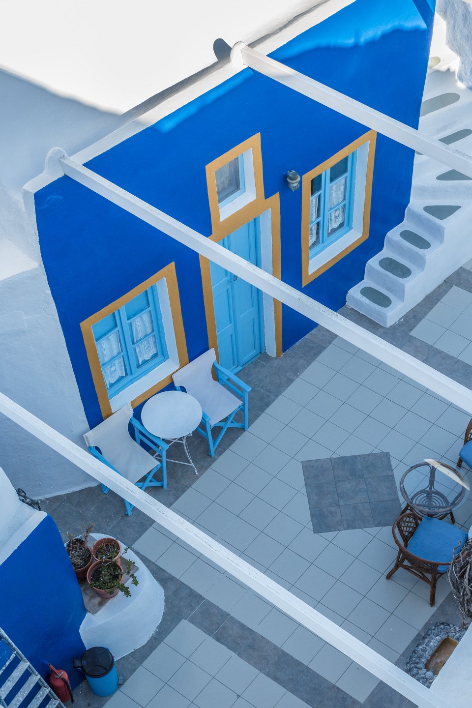 Blue Patio