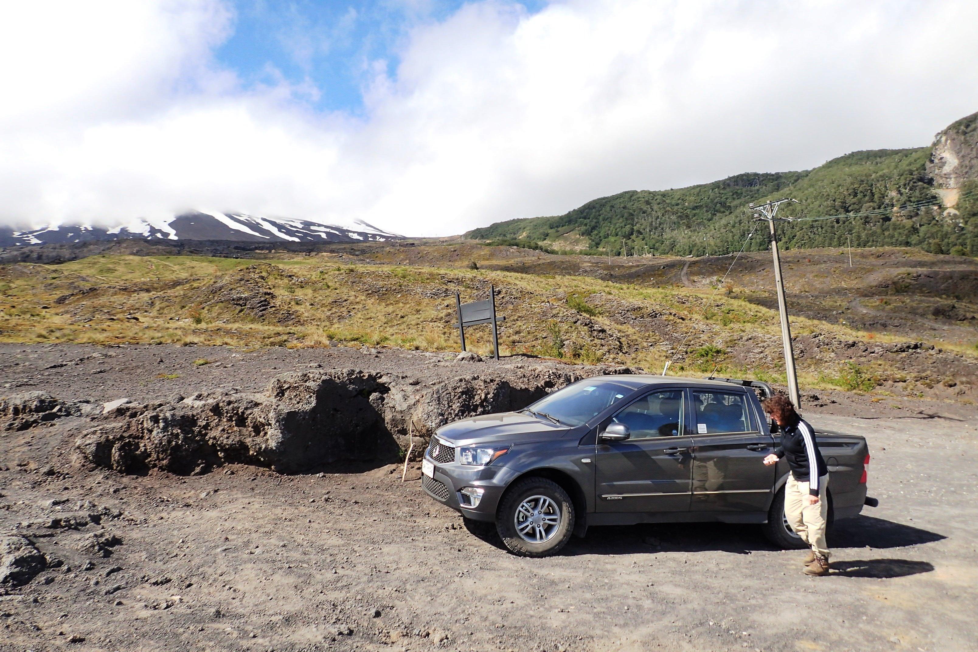 Parking our pickup