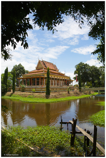 View of Pradeo Temple