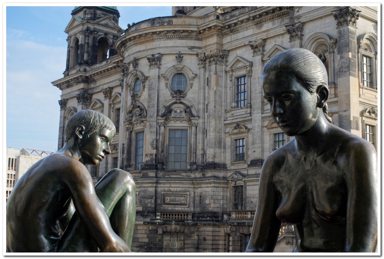 Statues Across from Berliner Dom, Berlin