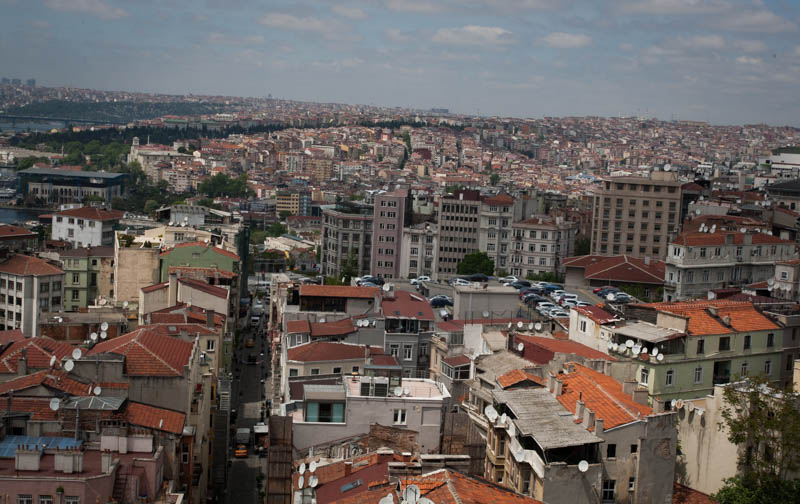 View of Istanbul from Galata Tower