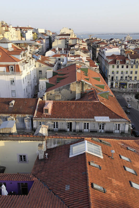 View from Hotel Mundial roof terrace