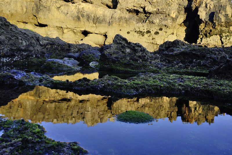 Reflection at Raso Cape, Portugal