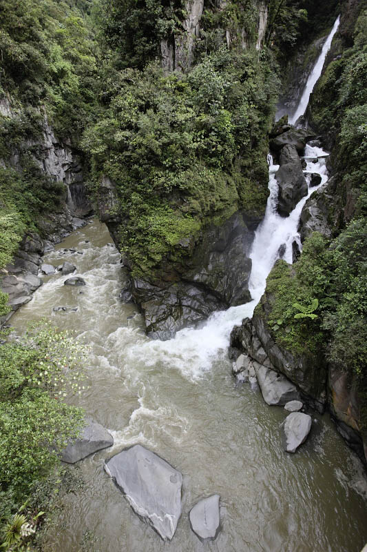Pailn del Diablo, Ecuador