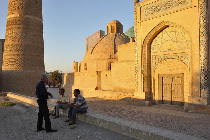 Bukhara, Kalon Minaret and Mir-i-Arab Medressa