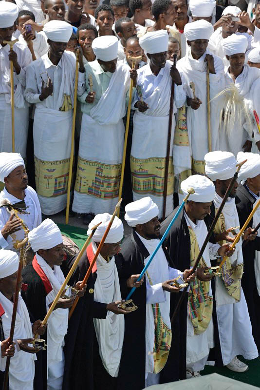 Timkat (Epiphany celebration) at Gondar