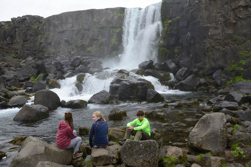 Pingvellir, Oxarfoss