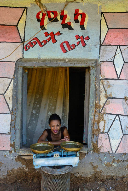 From Lalibela to Gondar, lunch time