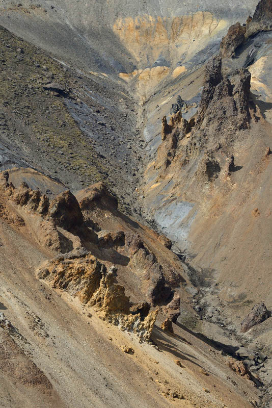 Landmannalaugar, Laugahraun-Brennisteinsalda trail