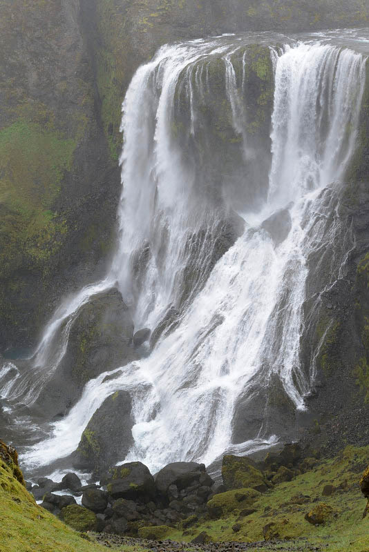 From Kirkjubaejarklaustur to Lakagigar, Fagrifoss