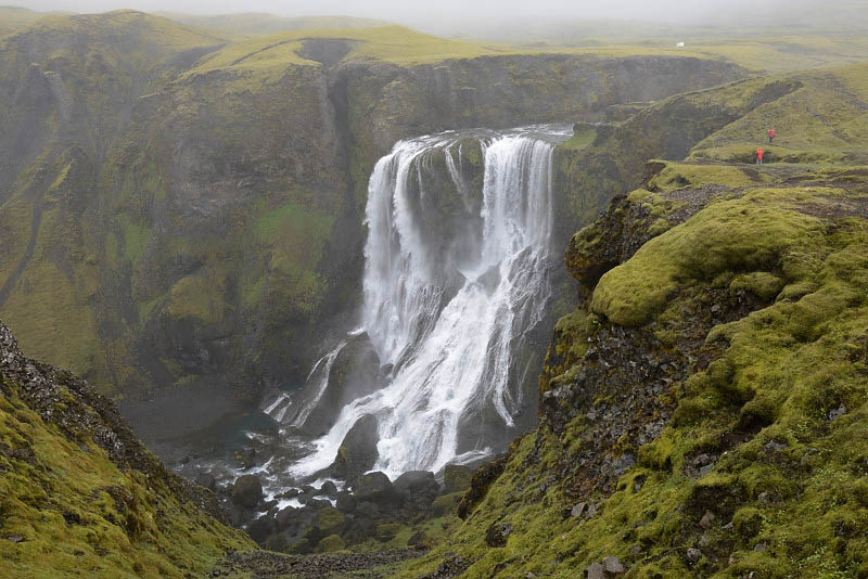 From Kirkjubaejarklaustur to Lakagigar, Fagrifoss