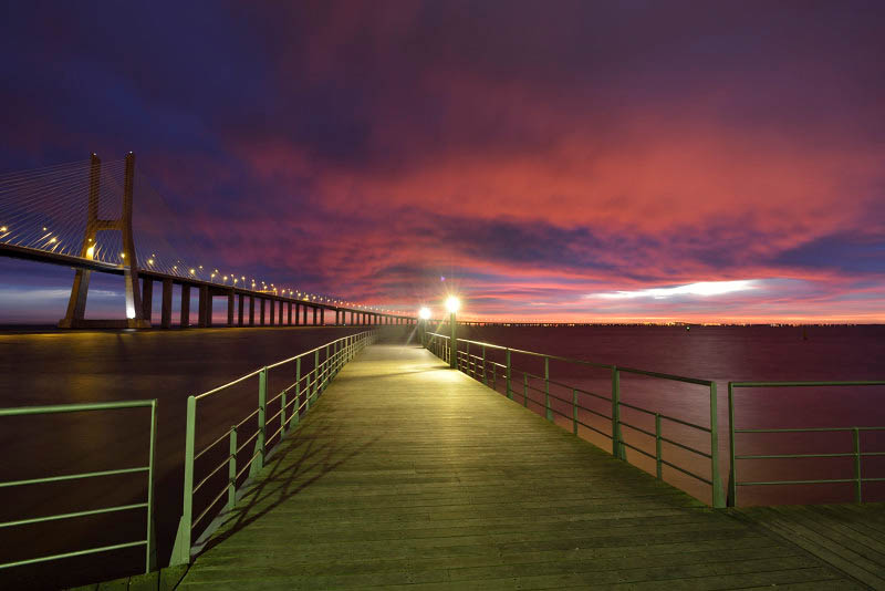 Pier and Vasco da Gama Bridge