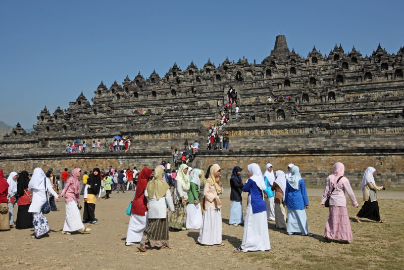 Borobudur Temple, Java Island, Indonesia