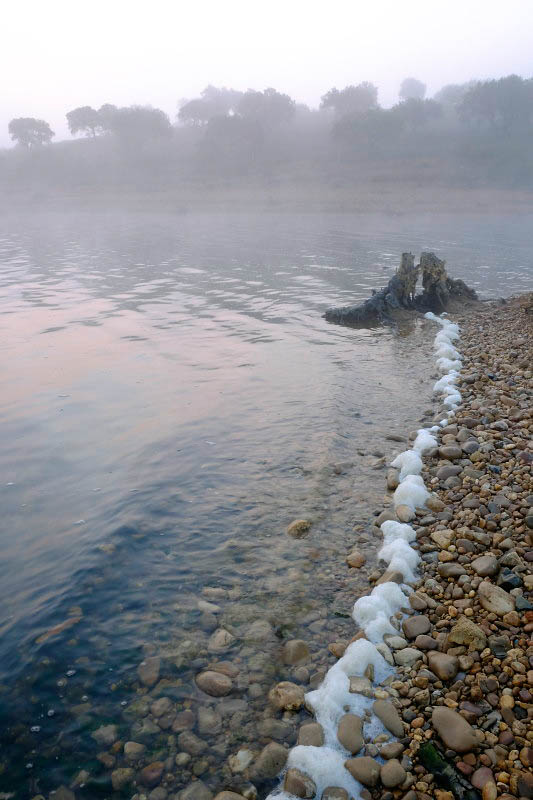 Alqueva lake near Monsaraz, Portugal