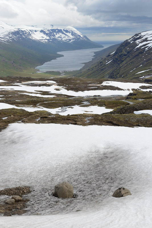 Near the road 593, Mjifjordur