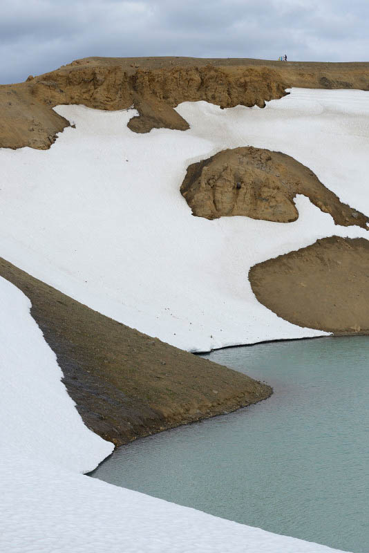 Vti crater in Krafla, Mvatn area