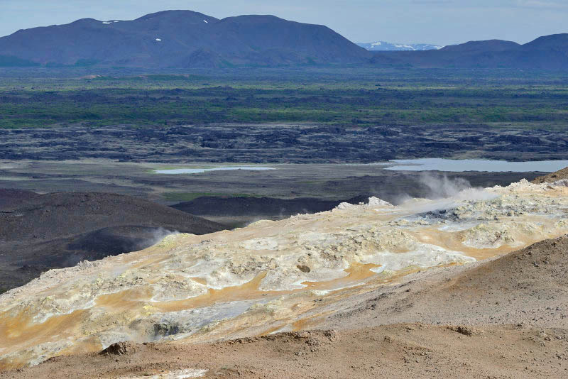 Nmafjall steaming vents