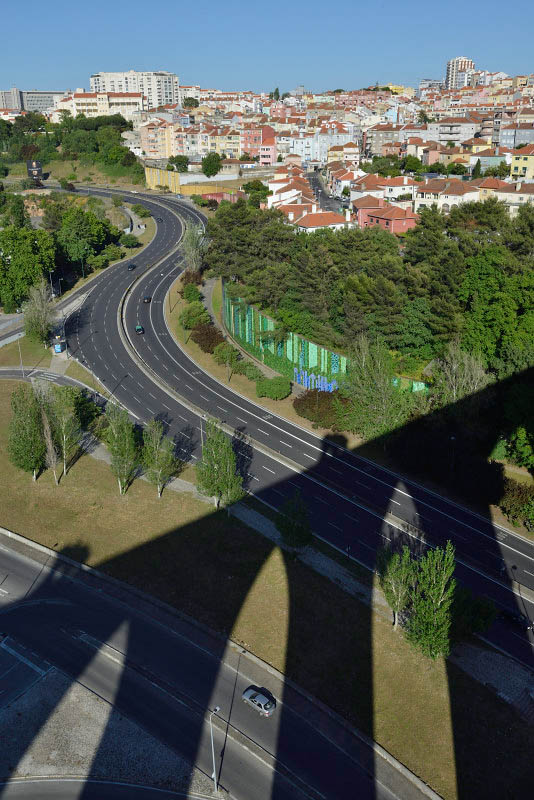 Calouste Gulbenkian Avenue and Campolide
