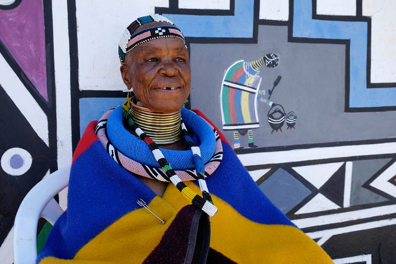 Kghobwana Cultural Village, the Ndbele Artist Esther Mahlangu