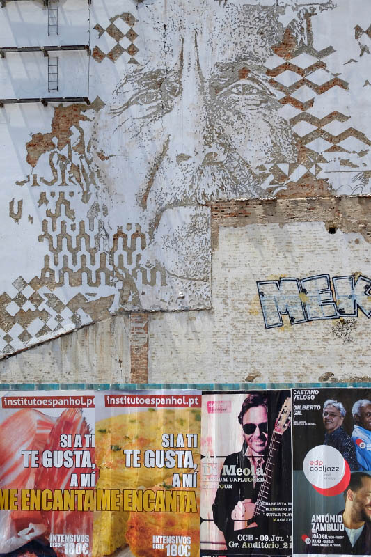 ndia Avenue (gone), Vhils 2014