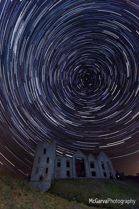 Slains Star Trails