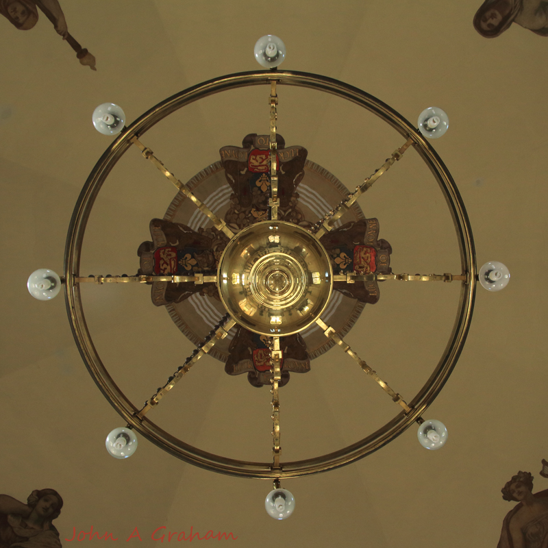 Chandelier in Ashton Memorial