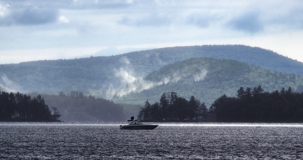 After the  thunder storm Wolfeboro Bay. 